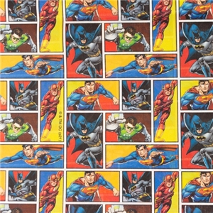 Superheros Poplin