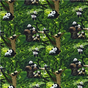 Pandor i Träd