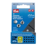 Prym Lädernitar Silver 9 MM 20 ST.