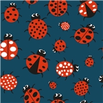 Ladybug Mörkblå