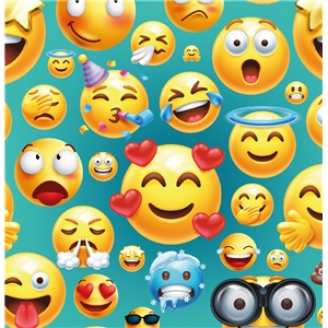 Smiley Emoji Turkos