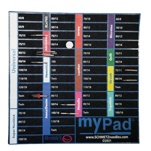 GRABBIT myPad Machine Needle organizer