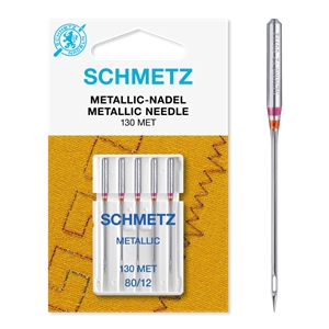 Schmetz metallicnål 130MET 80/12 5-pack