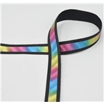 Reflexband Rainbow Black 20 mm