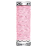 Gutermann Sulky Glowy 40 100m Babyrosa