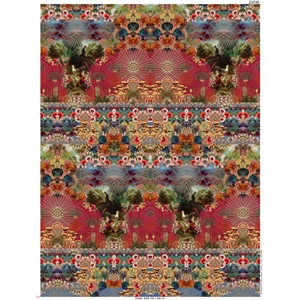 Mushrooms And Flowers Panel 200cmx150cm