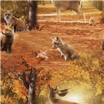 Friends in the forest