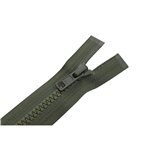 Blixtlås 35 cm delbar 6 mm Militärgrön YKK