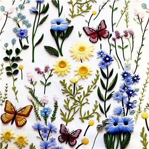 Canvas 3D Flowers 2