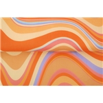 Retro flow orange