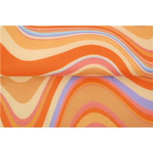 Retro flow orange