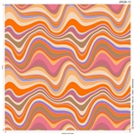 Retro flow orange