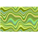 Retro flow green