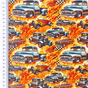 Cool Trucks With Flames