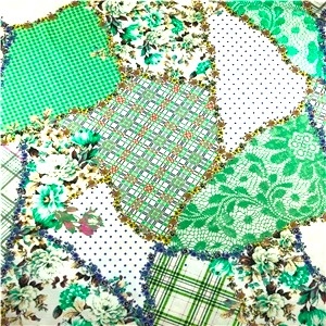 Patchwork 2 Grön