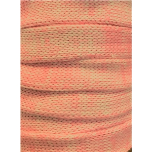 Rundstickade band till Hoddies - Rosa Melerad