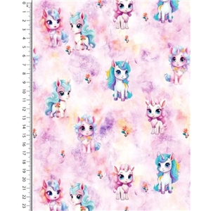 Watercolor unicorns
