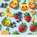 Happy fruits Blå