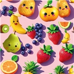 Happy fruits Rosa