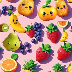 Happy fruits Rosa