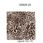 Classic leopard Viskos