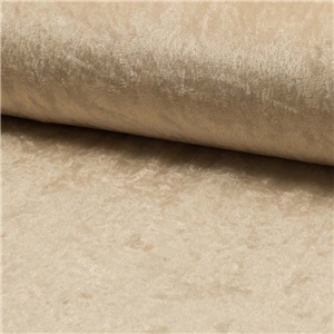 Krossad Plysch Beige 252