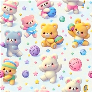 Playing teddybears