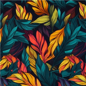 Beautiful leaves Jogging