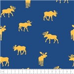 Moose mood blå