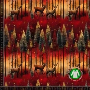 Röd Julskog