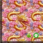 Digitaltryckt Bambutrikå Drake 9