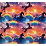 Celestrial rainbow unicorns