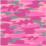 Kamouflage Rosa Grå