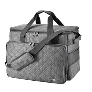 Phönix Symaskinsväska Grå Quild Design (L46xH34xD25 cm)