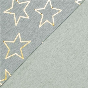 Guldhjärtan på gråmelerat - Jogging