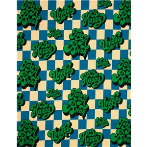 Citat på rutor - Grön