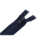 Blixtlås 110 cm 2-vägs delbar 6 mm Marinblå