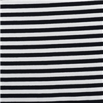 Stripe Black - White