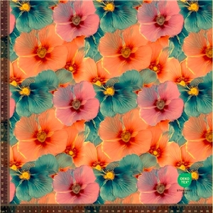 Guldfibrer och blommor