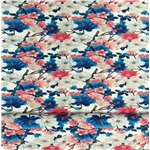 Blå & Röda Blommor