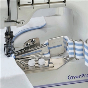 Kantbandsvikare 12 mm inklusive kantbandsfot Janome Coverpro