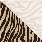 Zebra Öglad Jogging Brun - Beige
