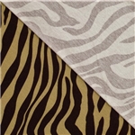 Zebra Öglad Jogging Brun - Beige