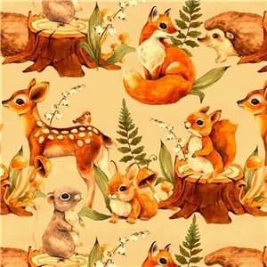 Konvalj, Bambi, Räv beige
