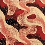Abstrakta bruna toner