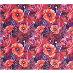 Beautiful poppies on cherry Jogging Öglad