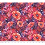Beautiful poppies on cherry Jogging Öglad