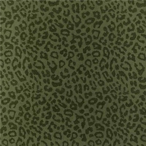 Leopardgrön merinoull