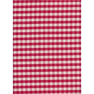Gingham Eco Ruta-Röd