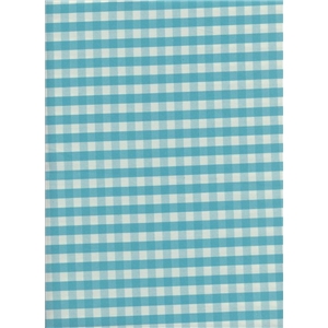 Gingham Eco Ruta-Blå